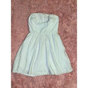 White Mini Dress Size M